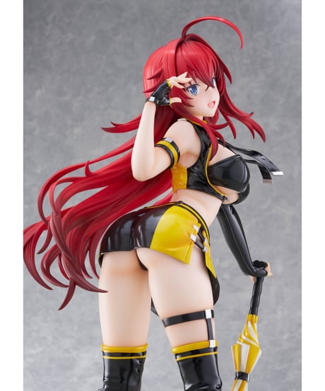 1/3.5スケールフィギュア ハイスクールD×D HERO リアス・グレモリー レースクィーンver.　塗装済み完成品フィギュア　［GOLDENHEAD PLUS］