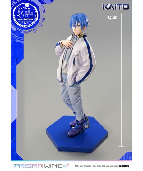 【予約】PRISMA WING ピアプロキャラクターズ KAITO “Art by lack”  1/7 スケール 完成品フィギュア　［プライム１スタジオ］