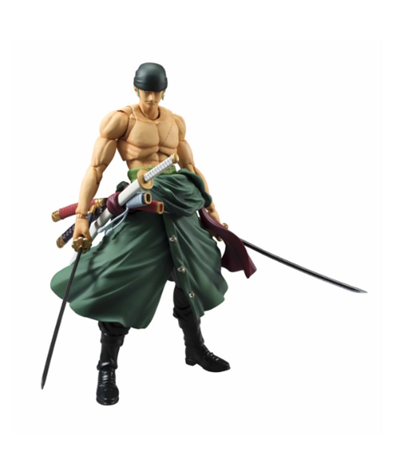 ヴァリアブルアクション Heroes ONE PIECE ロロノア・ゾロ 約18cm PVC製 塗装済み可動フィギュア qqffhab ONE PIECE ロロノア・ゾロ PAST BLUE （初回限定特典付き