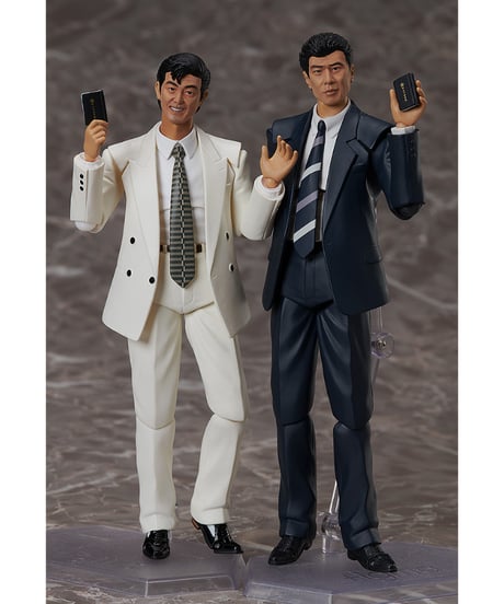 あぶない刑事　figma 鷹山敏樹 アナザーカラー Ver./大下勇次 アナザーカラー Ver.　全２種　プラスチック製塗装済み可動フィギュア
