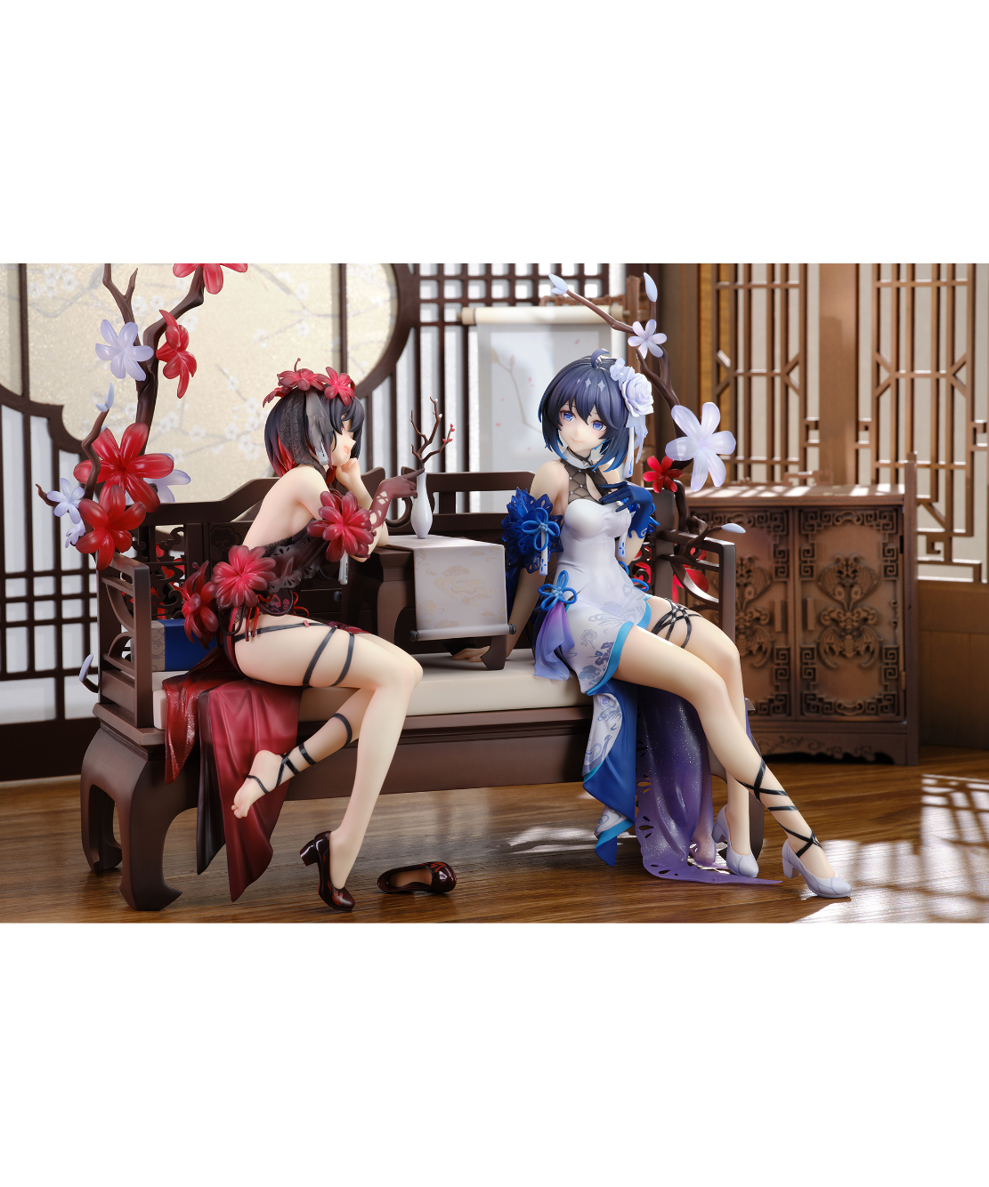 崩壊3rd ゼーレ・双生の彼岸花 墨染の鏡華 Ver. 1/7 特典】崩壊3rd ゼーレ・双生の彼岸花 墨染の鏡華 Ver. 1/7 完成