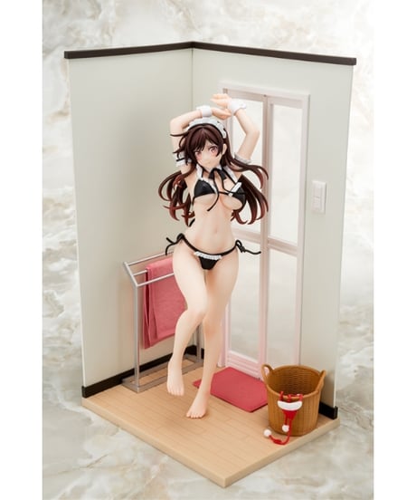 彼女、お借りします 水原千鶴メイドビキニniお着替えフィギュア　1/6　塗装済完成品　［箱入り娘］