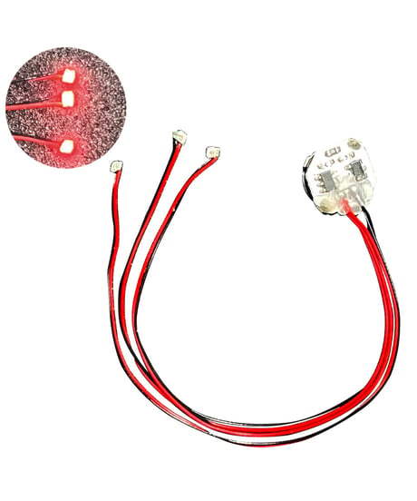 【送料無料】W-PARTS 　LEDモジュール（磁気スイッチ付） リードタイプ　全５色　［ワンダーウェイ］