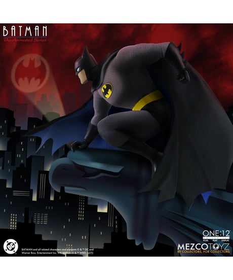 ワン12コレクティブ/ バットマン アニメイテッド シリーズ: バットマン 1/12 アクションフィギュア　［メズコトイズ］