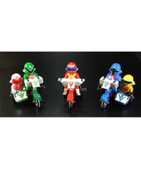 【予約】EX三輪車　アカレンジャーＢタイプ/アオレンジャー＋キレンジャーＢタイプ/ミドレンジャー＋モモレンジャーＢタイプ　全3種　［プレックス］