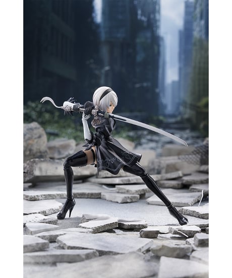NieR:Automata Ver1.1a　figma 2B（ヨルハ二号B型）　塗装済み可動フィギュア