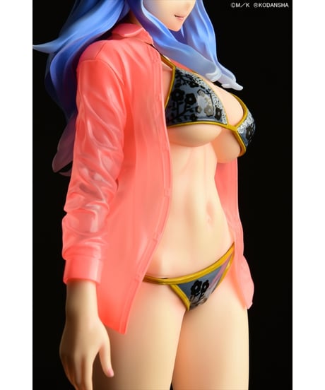 FAIRY TAIL　ジュビア・ロクサーGravure_Style『黒ビキニ！！』濡れ透けワイシャツSP　1/6スケール 完成品フィギュア