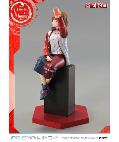 【予約】PRISMA WING ピアプロキャラクターズ MEIKO “Art by lack”  1/7 スケール 完成品フィギュア　［プライム１スタジオ］