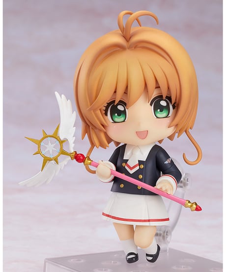 【予約】ねんどろいど 木之本桜 友枝中学校制服Ver.　塗装済み可動フィギュア　カードキャプターさくら クリアカード編　［グッドスマイルカンパニー］