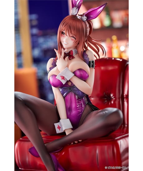 【予約】はにかみ彼女 冥加皐希 バニーガールVer. illustration by ピロ水 1/6 完成品フィギュア 豪華版　[HanaBee]