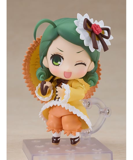 ローゼンメイデン　ねんどろいど 金糸雀　プラスチック製 塗装済み可動フィギュア