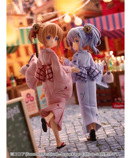ご注文はうさぎですか？　ココア/チノ(Summer Festival)=Repackage Edition=　全２種　1/7スケール　塗装済完成品フィギュア
