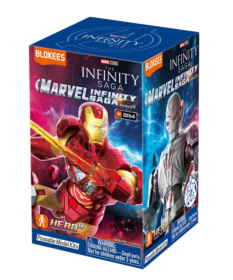 予約】MARVEL INFINITY SAGA 第4弾 9個入り1BOX ［Blokees］
