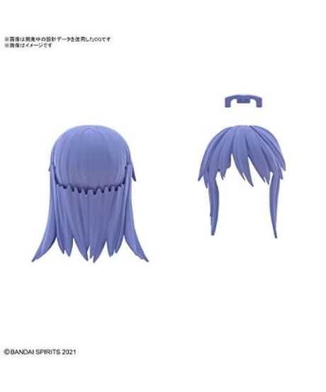 30MS オプションヘアスタイルパーツVol.8  全４種　プラモデル