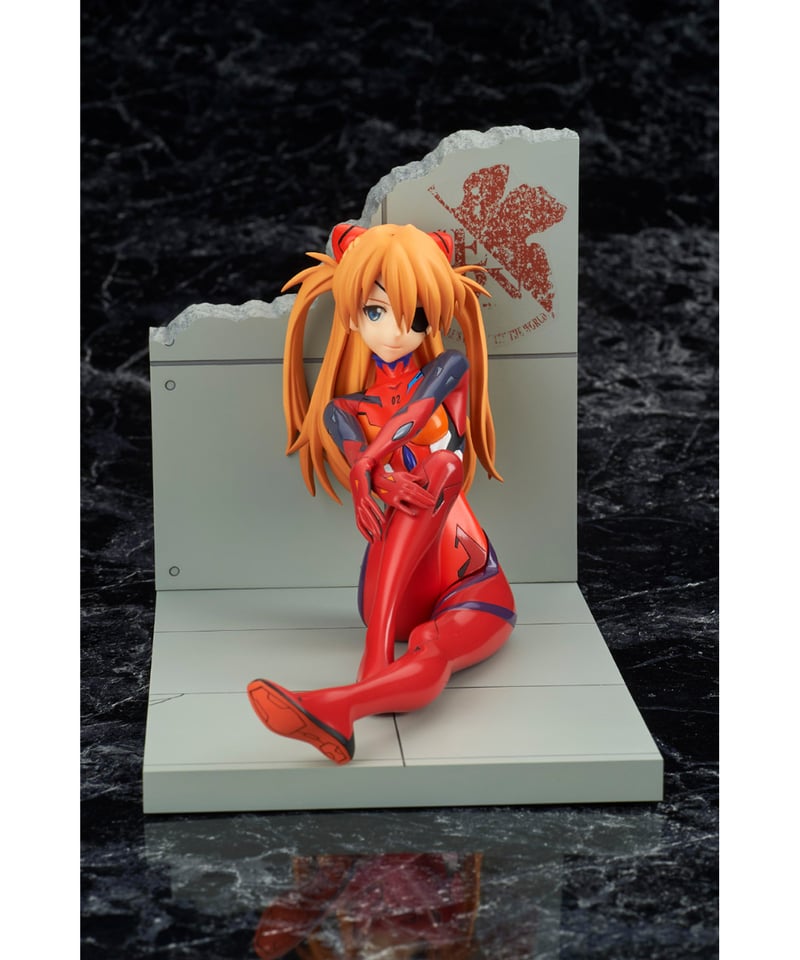 式波・アスカ・ラングレー プラグスーツVer. 新劇場版カラー 1/7 塗装