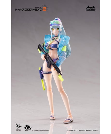 【予約】pocket art PA013 ドールズフロントライン2：エクシリウム クルカイ 蒼き軌跡Ver. 通常版 1/12 完成品アクションフィギュア　［HASUKI］