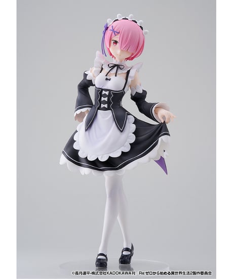 Re:ゼロから始める異世界生活　POP UP PARADE ラム L size/POP UP PARADE レム L size　全２種　塗装済み完成品