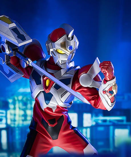 フィグゼロ 電光超人グリッドマン　ABS&PVC&POM製塗装済み可動フィギュア【電光超人グリッドマン】