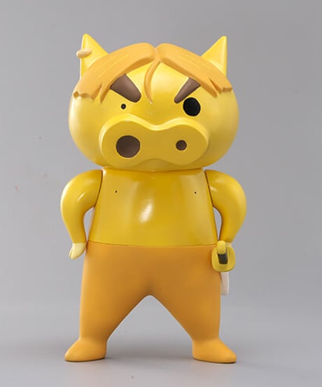 クレヨンしんちゃんソフビコレクション　全3種　ぶりぶりざえもん/金のぶりぶりざえもん/銀のぶりぶりざえもん