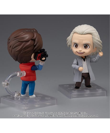 ねんどろいど ドク（エメット・ブラウン）　プラスチック製塗装済み可動フィギュア【バック・トゥ・ザ・フューチャー】
