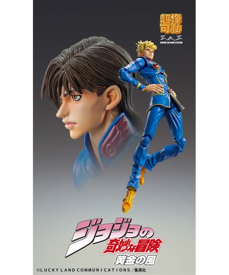 超像可動「ジョルノ・ジョバァーナ・セカンド」 『ジョジョの奇妙な冒険 第5部』　塗装済可動フィギュア　［メディコス・エンタテインメント］