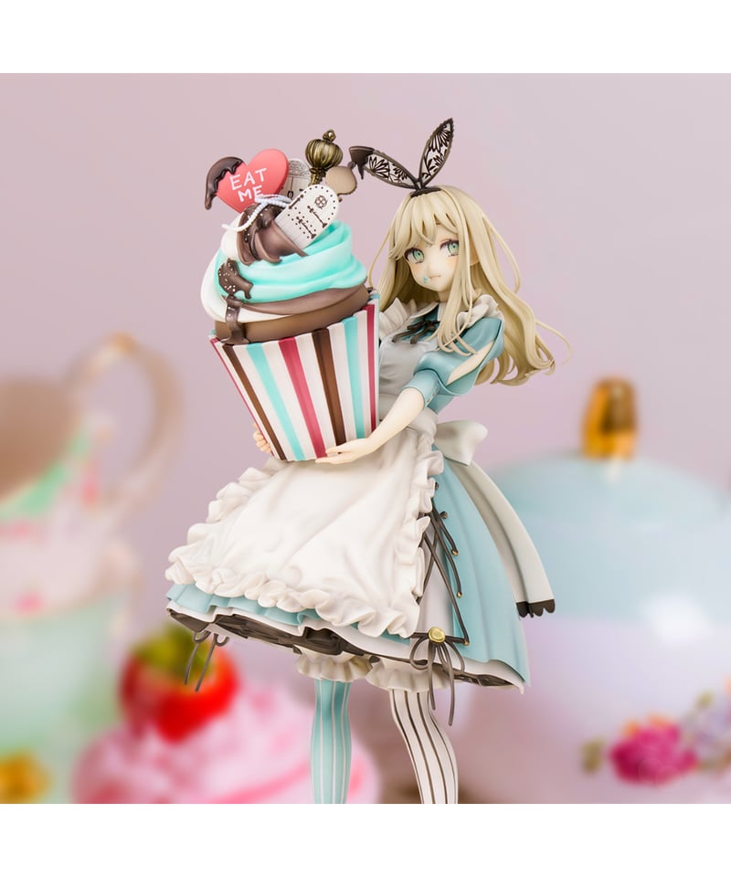 赤倉イラスト『不思議の国のアリス』 彩色済み完成品フィギュア