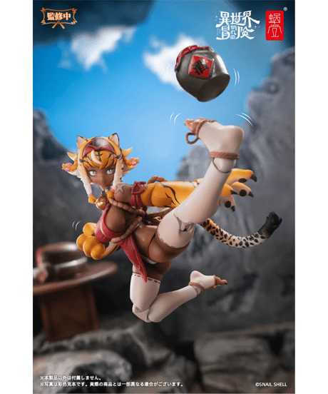 RPG-04 タイガーガール ガル 1/12 完成品アクションフィギュア　［蝸之殼Snail Shell］