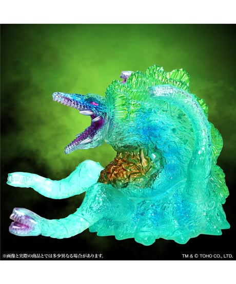【予約】【送料無料】CCP ミドルサイズシリーズ ゴジラEX【第16弾】ビオランテ クリアグリーン Ver.　［CCP JAPAN］