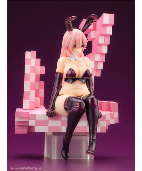欺き兎 Sitting Bunny by かふん　1/7　PVC塗装済み完成品　［コトブキヤ］