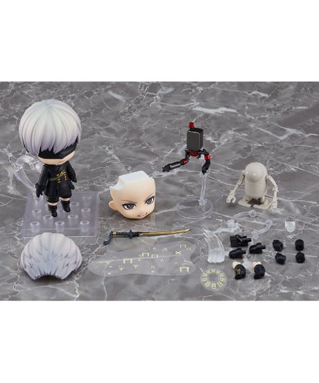 ねんどろいど NieR:Automata 2B（ヨルハ二号B型）/9S（ヨルハ九号S型）/A2（ヨルハA型二号）　全３種　塗装済み可動フィギュア　［スクウェア・エニックス］