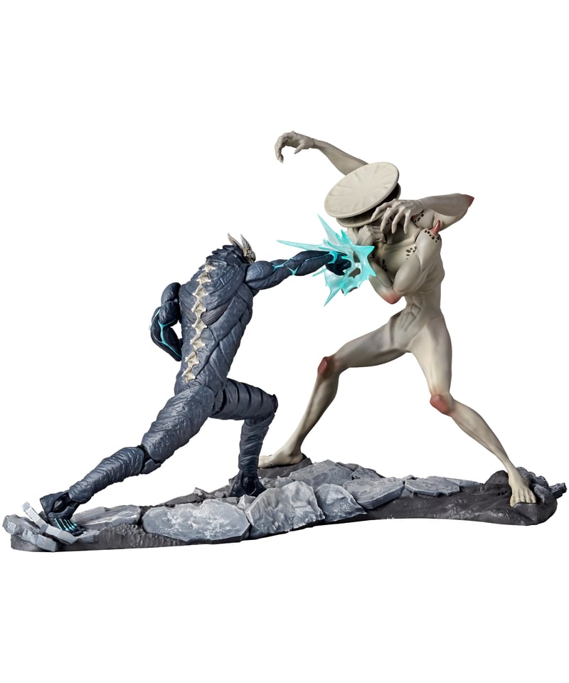 アニメ『怪獣8号』怪獣8号vs怪獣9号 1/18スケールフィギュア