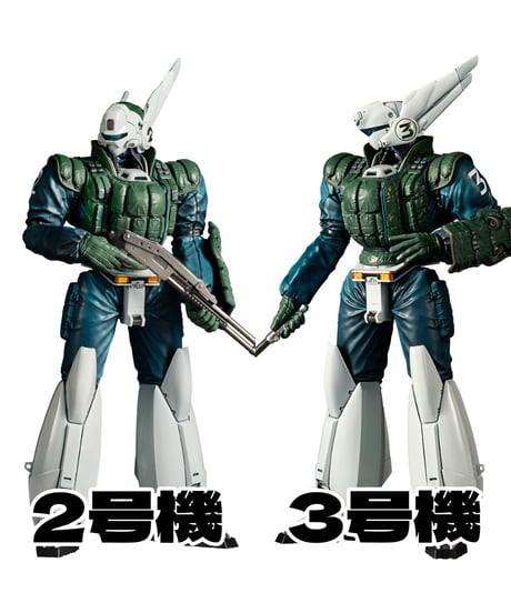 ARTPLA SCULPTURE WORKS イングラムリアクティブアーマー2号機/3号機　全２種　機動警察パトレイバー2 the Movie　プラスチックモデルキット