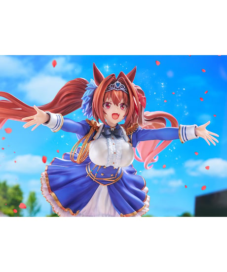 【予約】[緋色の君へ風が吹く]ダイワスカーレット　1/7スケール　塗装済み完成品　ウマ娘 プリティーダービー　［ファット・カンパニー］