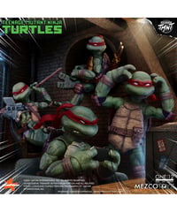 【予約】ワン12コレクティブ/ TMNT ティーンエイジ・ミュータント・ニンジャ・タートルズ: タートルズ 1/12 アクションフィギュア ボックスセット リダックス・オブ・オリジナル ver