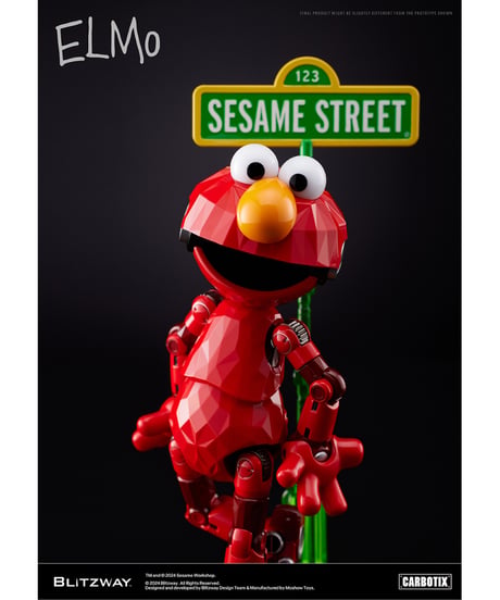 CARBOTIX ELMO　エルモ　セサミストリート