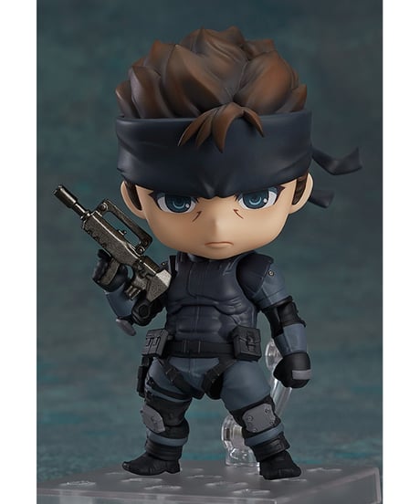 メタルギア ソリッド　ねんどろいど ソリッド・スネーク　塗装済み可動フィギュア