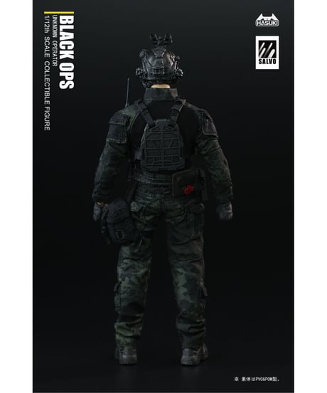 SALVOシリーズ SA01 ブラックオペレーションズ 1/12 完成品アクションフィギュア
