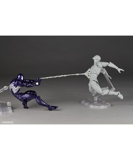 【予約】リボルテック アメイジング・ヤマグチ　シンビオート・スパイダーマン（パープル Ver.）　[海洋堂]
