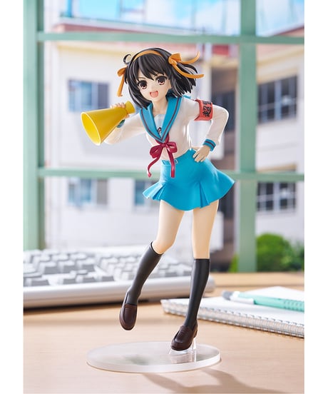 【予約】POP UP PARADE 涼宮ハルヒ L size　塗装済み完成品　涼宮ハルヒの憂鬱　［グッドスマイルカンパニー］