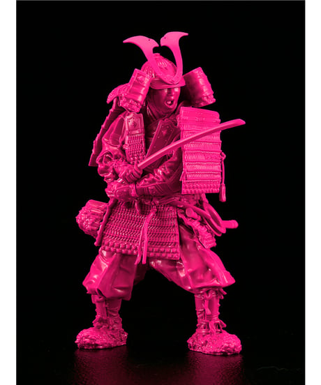 PLAMAX 1/12 鎌倉時代の鎧武者 椿の装 Pink Color Edition　1/12　組み立て式プラモデル　［マックスファクトリー］