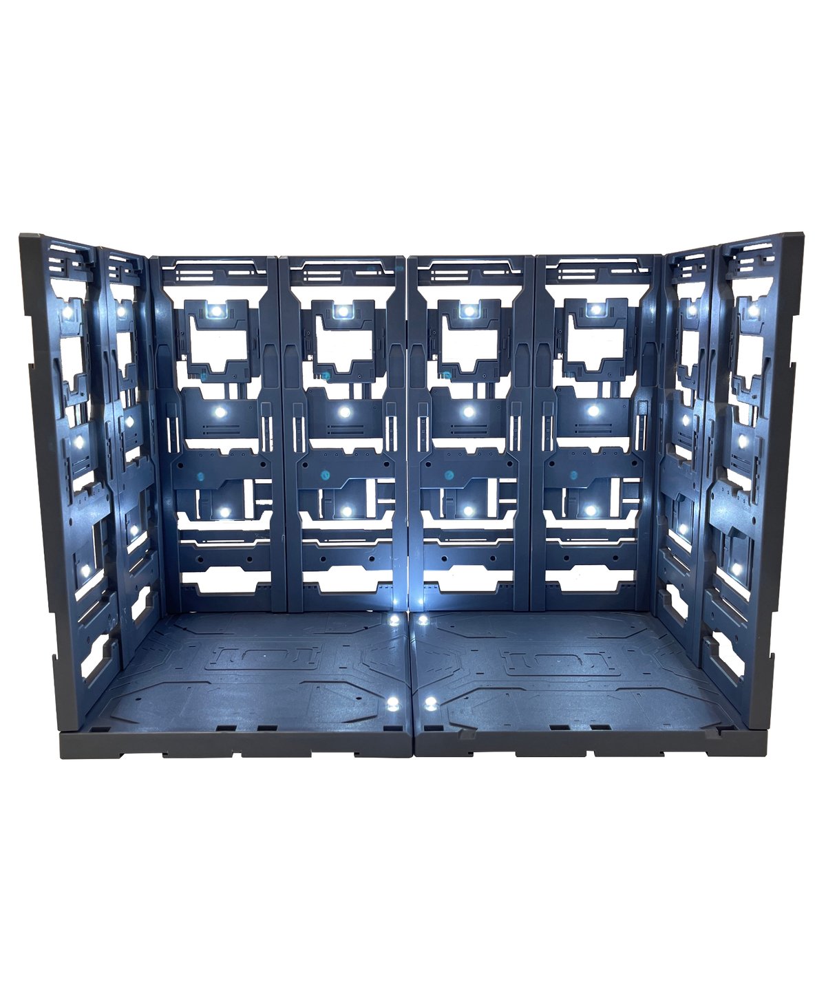 送料無料】LEDハンガーベース（未塗装成型色） LED付き組み立て