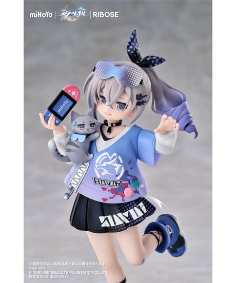 RISE UP+ 崩壊:スターレイル ちびねこシリーズフィギュア 銀狼Ver. 完成品フィギュア　［RIBOSE］