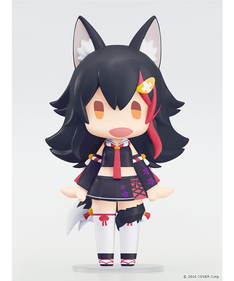 ホロライブプロダクション　HELLO! GOOD SMILE 大神ミオ　塗装済み可動フィギュア