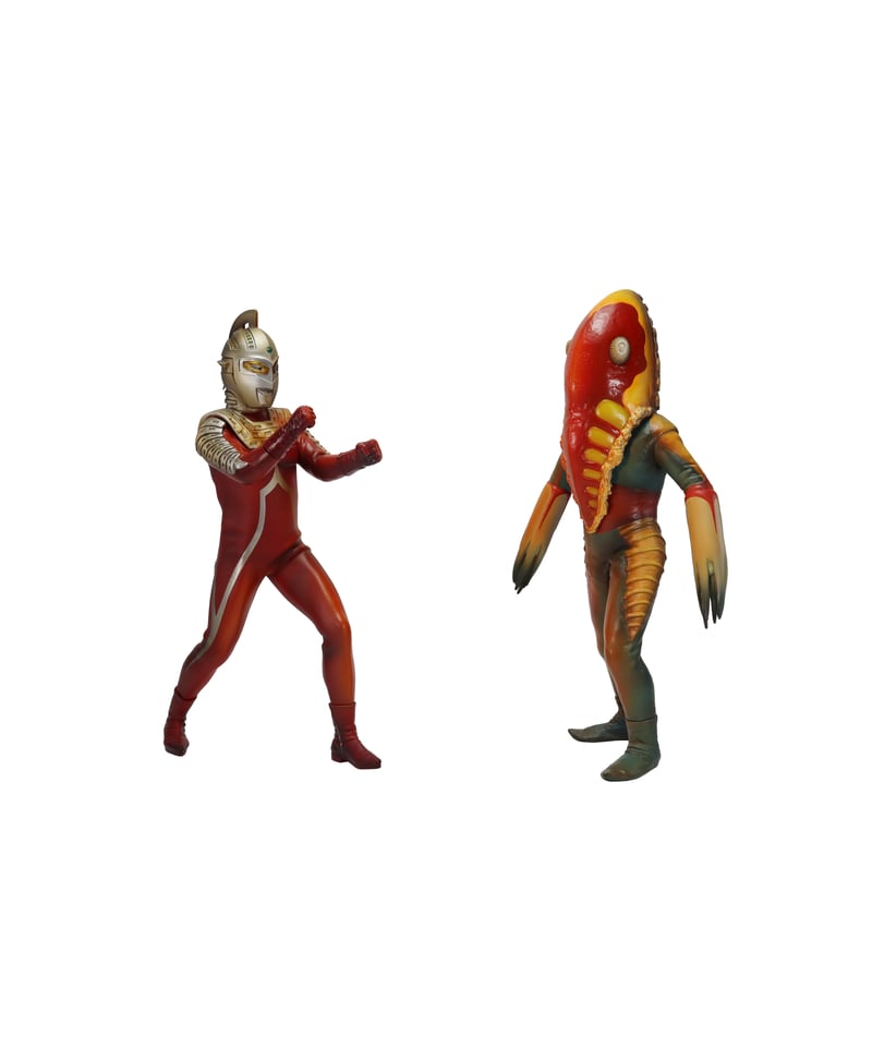 【牛ポ ! 限定カラー】CCPフィギュアウルトラセブン 夕日の決戦ver. 吉野家がウルトラセブンを起用した「牛ポ！ウルトラ大作戦」を