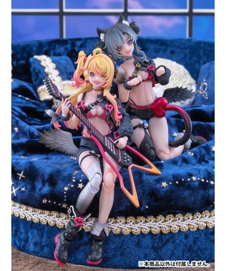 【予約】魔音天使・星川猫猫 1/12 完成品アクションフィギュア 黄髪Ver.　［次元具象(EXSSRION)］