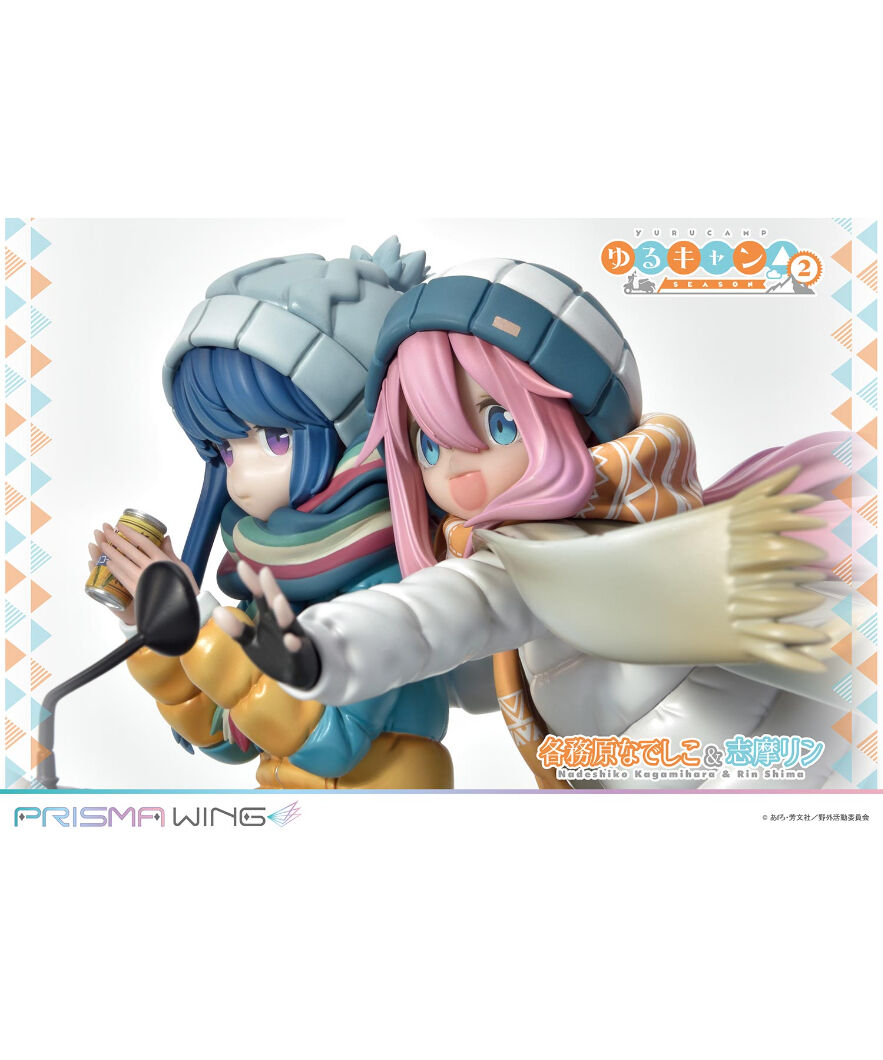 PRISMA WING ゆるキャン△ 各務原なでしこ & 志摩リン 1/7 スケール