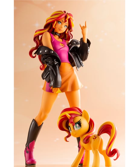MY LITTLE PONY美少女 サンセットシマー【再生産】1/7　PVC塗装済み完成品　［コトブキヤ］