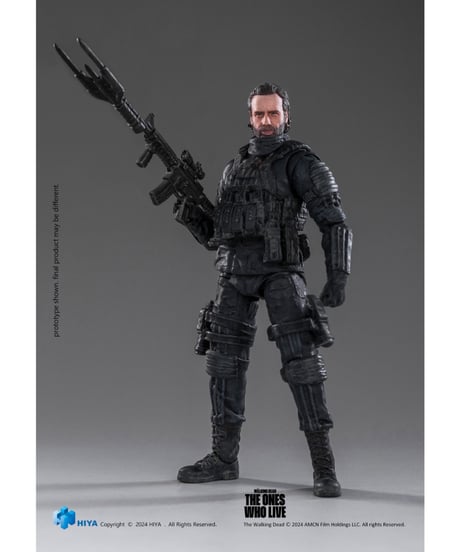 ウォーキング・デッド: ザ・ワンズ・フー・リブ 1/18 アクションフィギュア リック