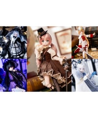【送料無料】「時隙オルゴール」 1/6スケール  BJDブラインドドール　4個入り1BOX　［時之隙「トキノスキ」］