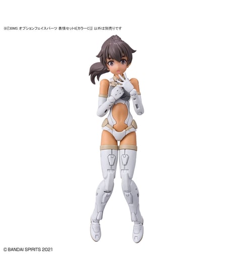 【送料無料】30MS オプションフェイスパーツ 表情セット6[カラーC]　プラモデル　［バンダイ］